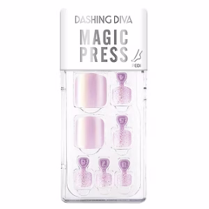 Dashing Diva｜MAGICPRESS足部美甲片_糖果粉紫